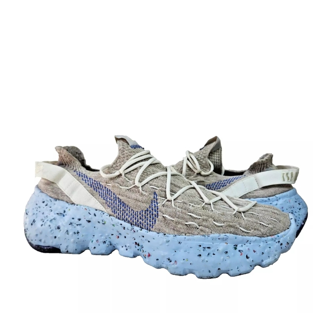 NIKE Space Hippie 04 Sneakers Sz 11.5 Sail Astronomy Blue CZ6398-101